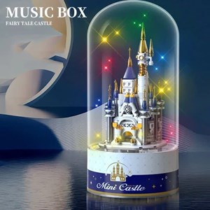 لگو دیزنی گوی موزیکال طرح قلعه کوچک 371 قطعه Mini castle _لگو